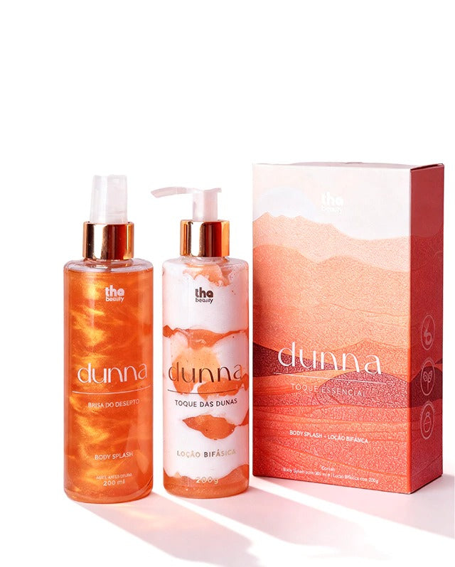Kit Dunna: Body Splash + Loção Hidratante