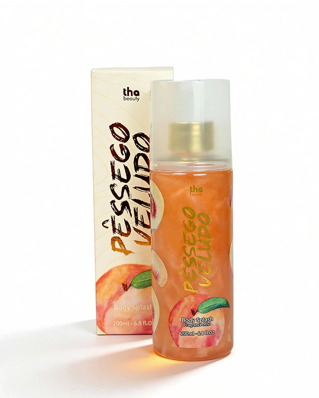 Body Splash Pêssego Veludo - 200ml